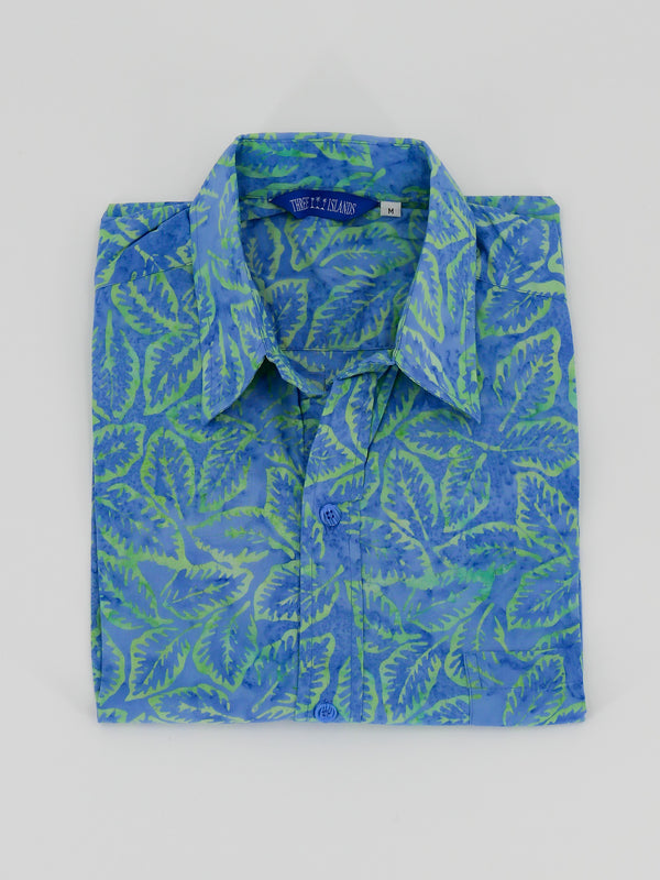 Bali Short-Sleeve Shirt in Palm Beach Greens