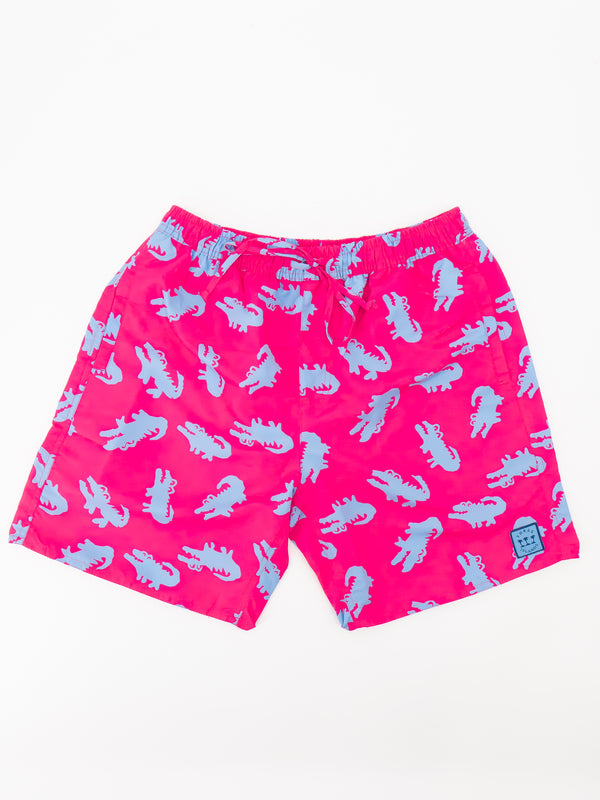 Boca Swim Trunks in Gator Bites